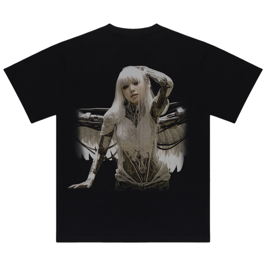 Anyma x Lisa Bad Angel Portrait Tee