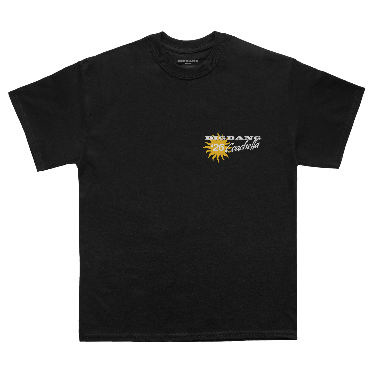 BIGBANG Sundaze Coachella Black Tee