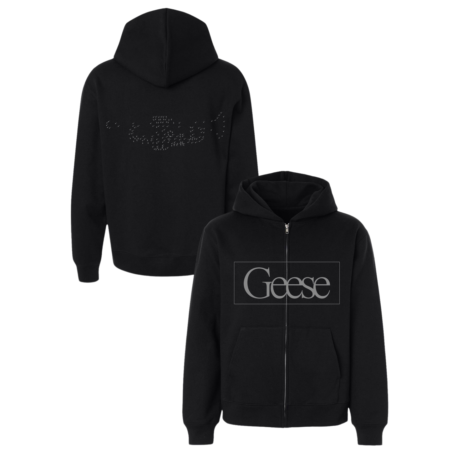 Geese Connect the Dots Zip Up Hoodie