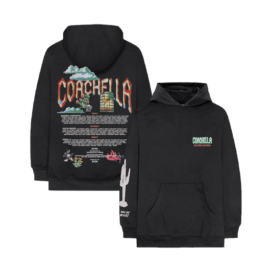 Desert Icons 2026 Lineup Hoodie