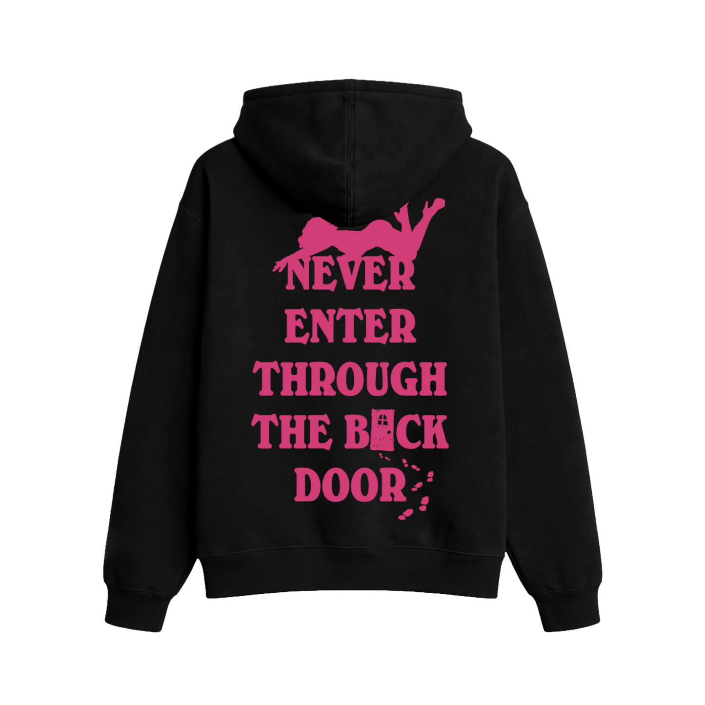 Sabrina Never Enter Through The Back Door Zip Hoodie