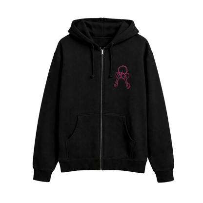 Sabrina Never Enter Through The Back Door Zip Hoodie
